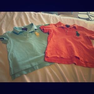 Lot of 2 Ralph Lauren polos